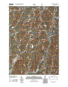 West Pawlet 2011 topographic map thumbnail