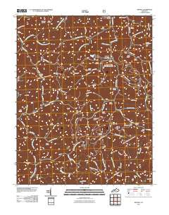 Beverly 2011 topographic map thumbnail
