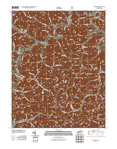 Barcreek 2011 topographic map thumbnail