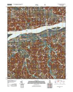 Cave-in-Rock 2011 topographic map thumbnail