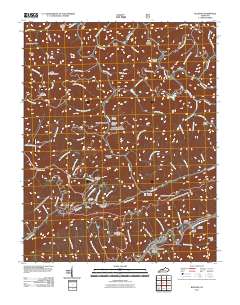 Bledsoe 2011 topographic map thumbnail