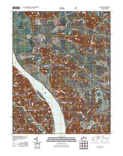Dekoven 2011 topographic map thumbnail