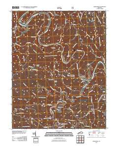 Heidelberg 2011 topographic map thumbnail