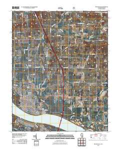 Metropolis 2010 topographic map thumbnail