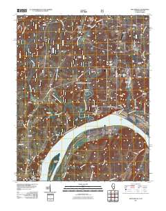 Shetlerville 2011 topographic map thumbnail