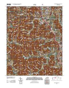 Williamsburg 2010 topographic map thumbnail