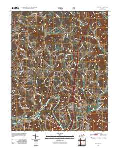 Wofford 2010 topographic map thumbnail