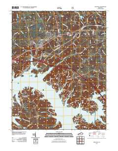 Eddyville 2011 topographic map thumbnail