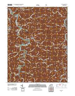 Canoe 2011 topographic map thumbnail