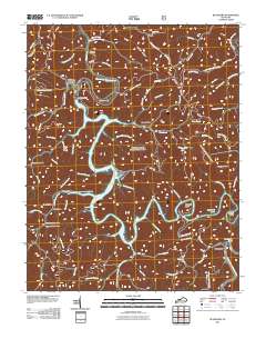 Buckhorn 2011 topographic map thumbnail