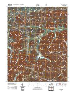 Bighill 2011 topographic map thumbnail