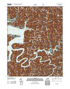 Bangor 2011 topographic map thumbnail