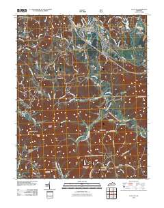 Clay City 2011 topographic map thumbnail