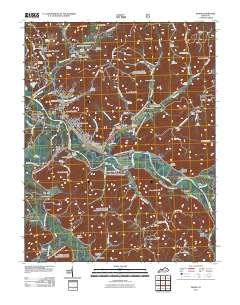 Irvine 2011 topographic map thumbnail