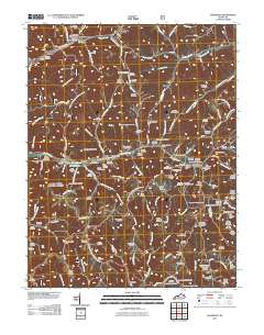 Haldeman 2011 topographic map thumbnail