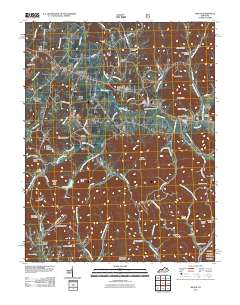 Means 2011 topographic map thumbnail