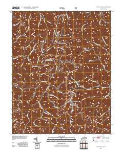 Leatherwood 2011 topographic map thumbnail