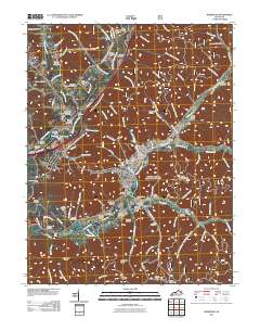 Morehead 2011 topographic map thumbnail