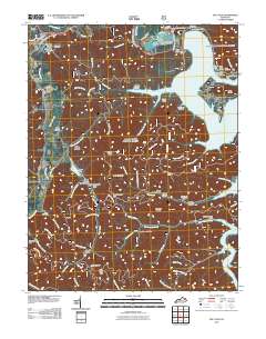 Salt Lick 2011 topographic map thumbnail