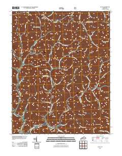 Scalf 2011 topographic map thumbnail