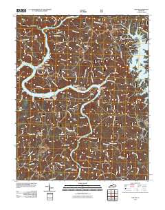 Sawyer 2010 topographic map thumbnail