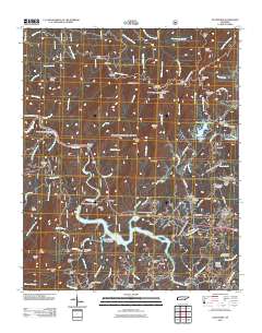 Ducktown 2011 topographic map thumbnail