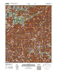 Jellico East 2011 topographic map thumbnail
