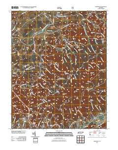 Keenburg 2011 topographic map thumbnail