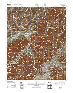 Erwin 2011 topographic map thumbnail