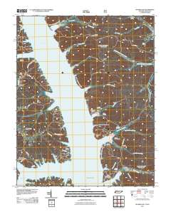 Rushing Bay 2011 topographic map thumbnail