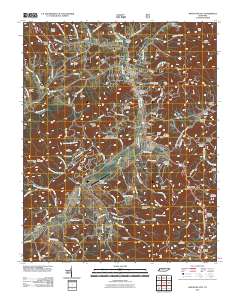 Mountain City 2011 topographic map thumbnail