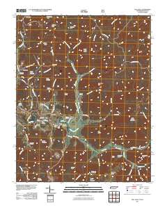Pall Mall 2011 topographic map thumbnail