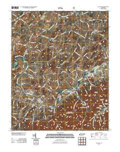 Telford 2011 topographic map thumbnail