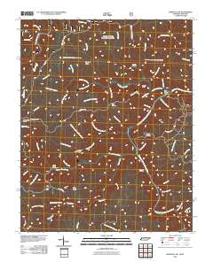 Barthell SW 2010 topographic map thumbnail