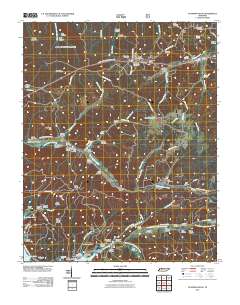 Standing Rock 2011 topographic map thumbnail