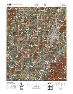 Etowah 2011 topographic map thumbnail