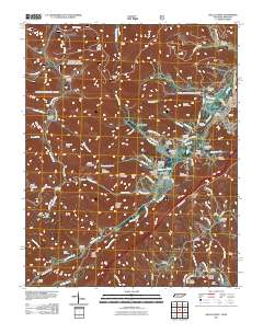 Jellico West 2011 topographic map thumbnail