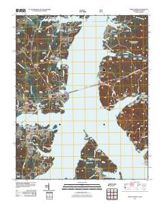 Paris Landing 2011 topographic map thumbnail