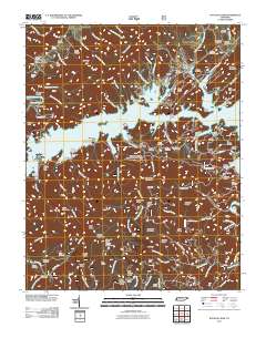 Watauga Dam 2011 topographic map thumbnail