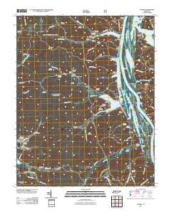 Tharpe 2011 topographic map thumbnail