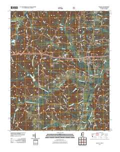 Walnut 2010 topographic map thumbnail