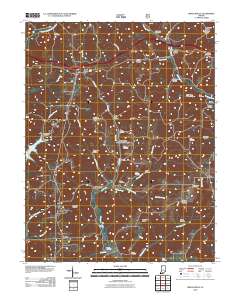 Branchville 2010 topographic map thumbnail