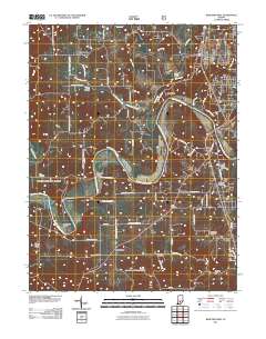 Bedford West 2011 topographic map thumbnail