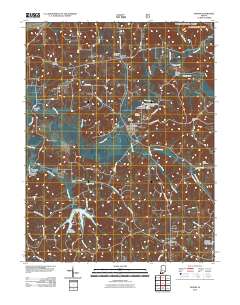 Dubois 2010 topographic map thumbnail