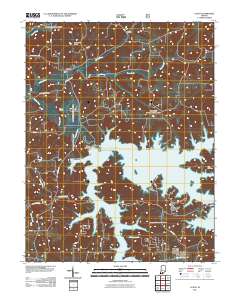 Cuzco 2011 topographic map thumbnail