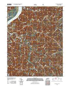 Mattingly 2010 topographic map thumbnail