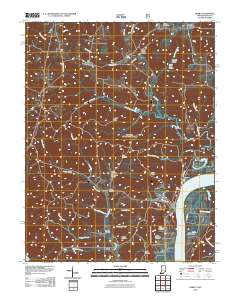 Derby 2010 topographic map thumbnail