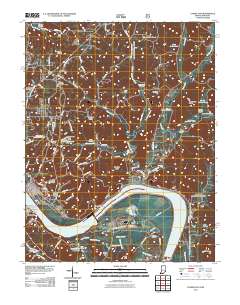 Cannelton 2011 topographic map thumbnail