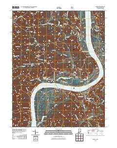Rome 2011 topographic map thumbnail