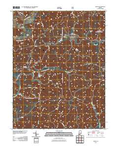 Huron 2011 topographic map thumbnail